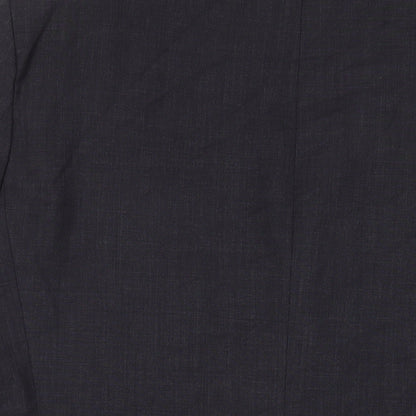 Michael Fraser Mens Blue Wool Jacket Suit Jacket Size 46 Regular