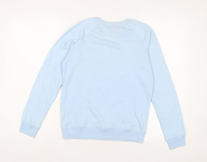 Womens UK Size 8 Jack Wills Blue Pullover Sweatshirt