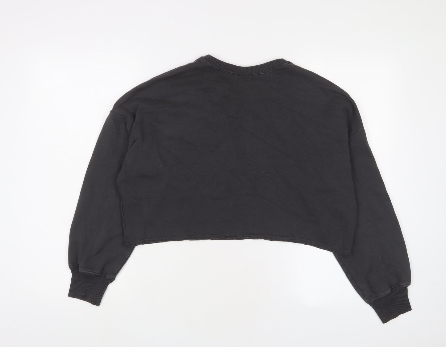 Hollister Womens Grey Cotton Pullover Sweatshirt Size XS Pullover