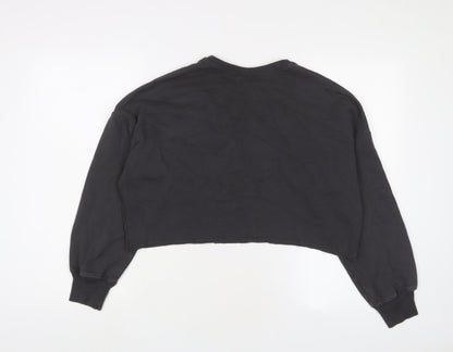 Hollister Womens Grey Cotton Pullover Sweatshirt Size XS Pullover