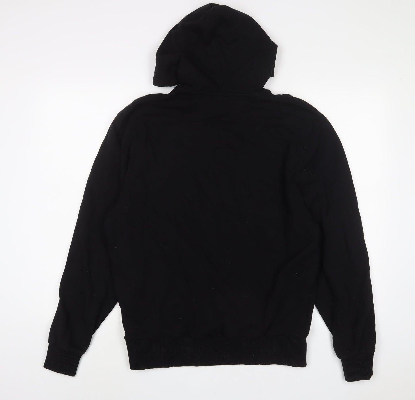 Mens UK Size S COLLUSION Black Pullover Hoodie