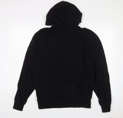 Mens UK Size S COLLUSION Black Pullover Hoodie