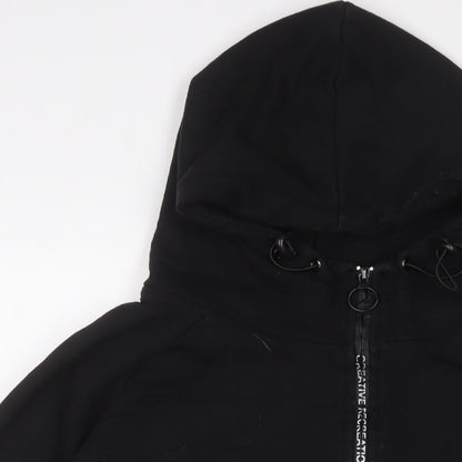 Creative Recreation Mens Black Cotton Pullover Hoodie Size M