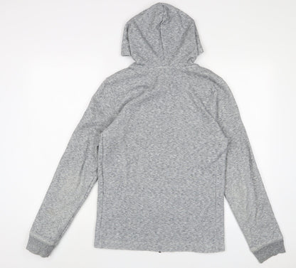 Mens UK Size XS NEXT Grey Full Zip Hoodie