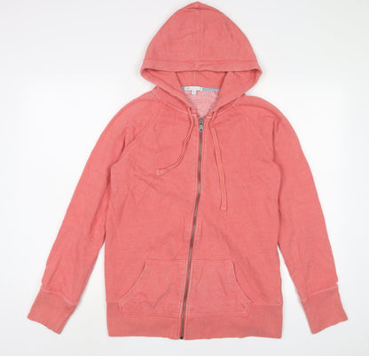 Mens UK Size M Gap Orange Full Zip Hoodie