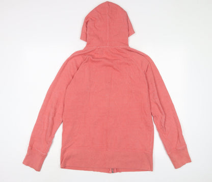 Mens UK Size M Gap Orange Full Zip Hoodie