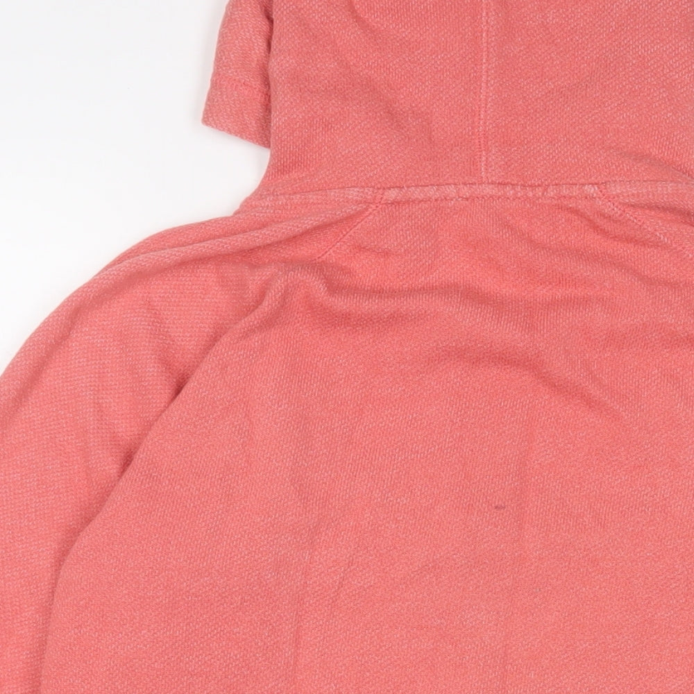 Mens UK Size M Gap Orange Full Zip Hoodie