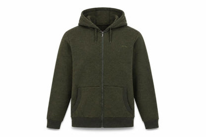 Mens UK Size S Slazenger Green Full Zip Hoodie