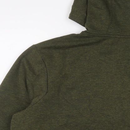 Mens UK Size S Slazenger Green Full Zip Hoodie