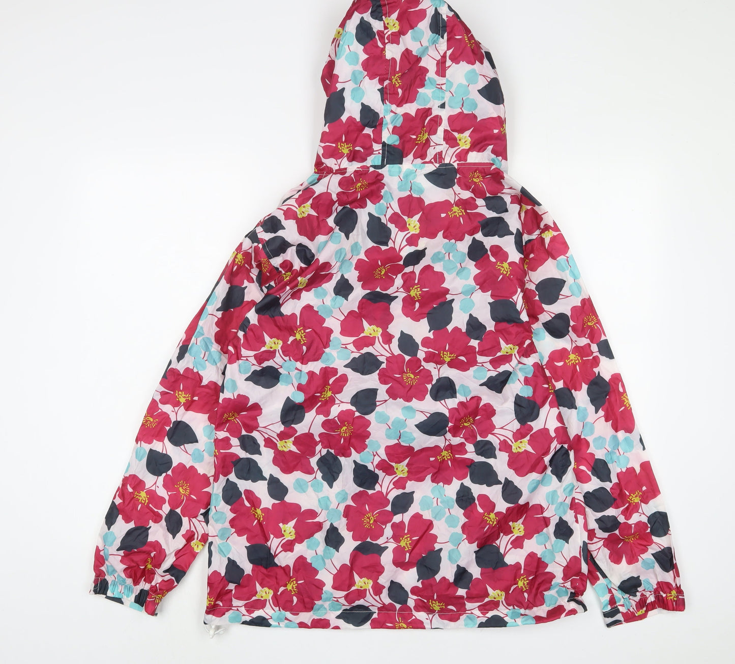Kag in a bag Womens Pink Floral Jacket Size S Zip