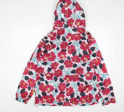 Kag in a bag Womens Pink Floral Jacket Size S Zip
