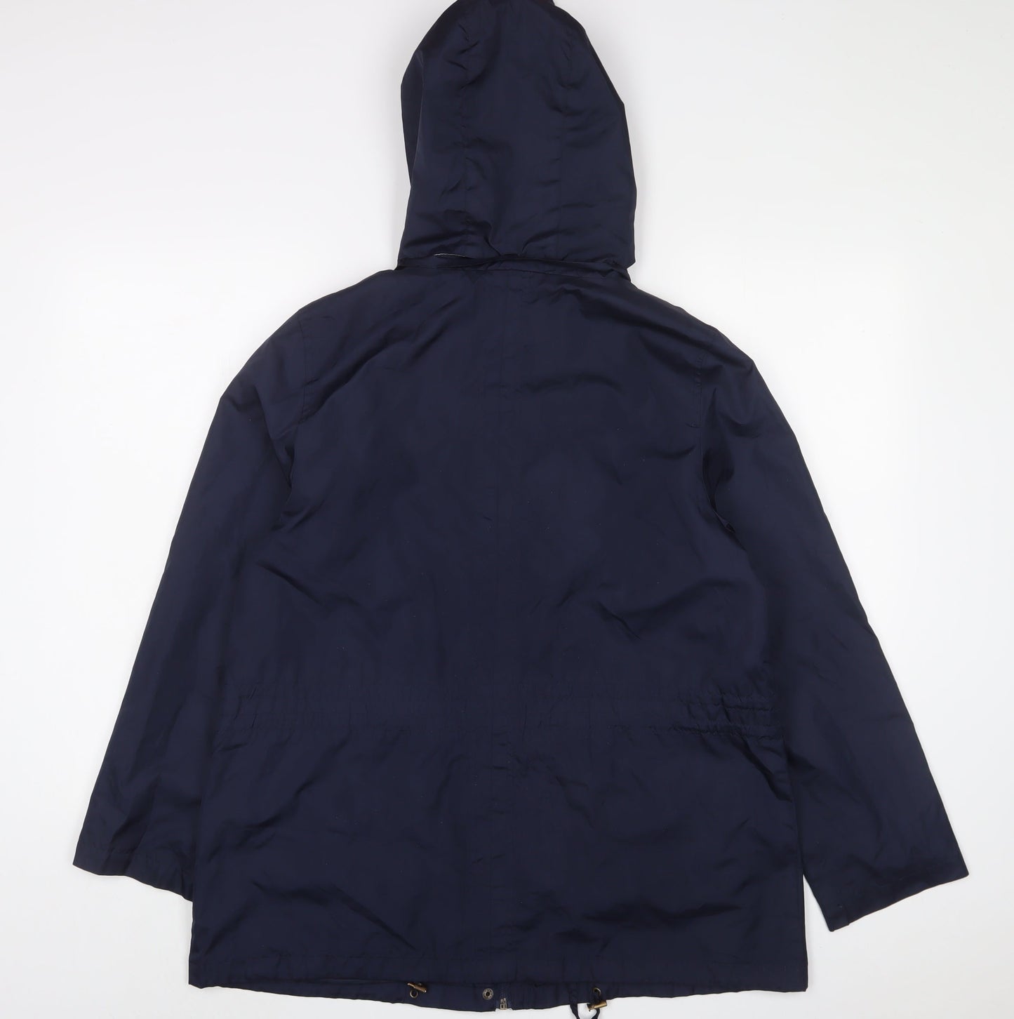 DASH Womens Blue Jacket Size 14 Zip