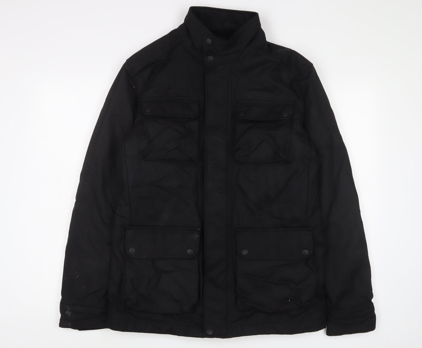 Mens UK Size S Marks and Spencer Black Jacket