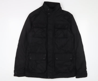 Mens UK Size S Marks and Spencer Black Jacket