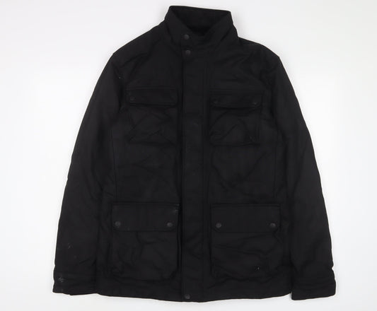 Mens UK Size S Marks and Spencer Black Jacket