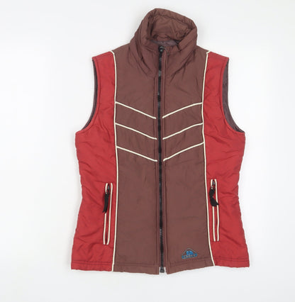 Womens UK Size 10 HOOCH Red Gilet