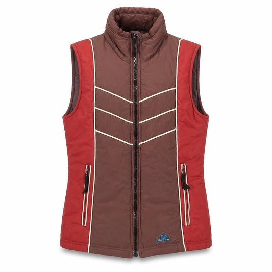 Womens UK Size 10 HOOCH Red Gilet