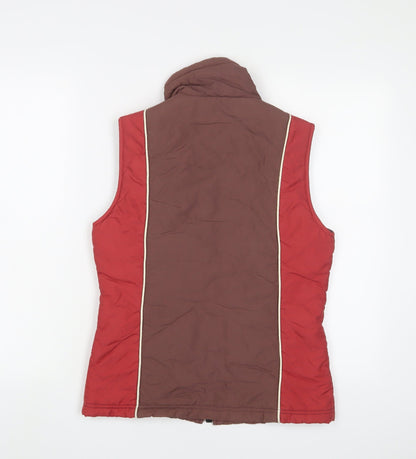 Womens UK Size 10 HOOCH Red Gilet