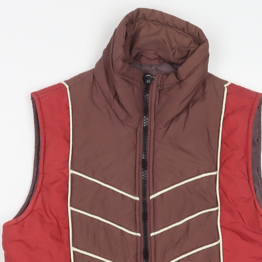 Womens UK Size 10 HOOCH Red Gilet
