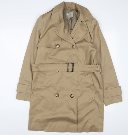 Womens UK Size 8 ASOS Beige Overcoat