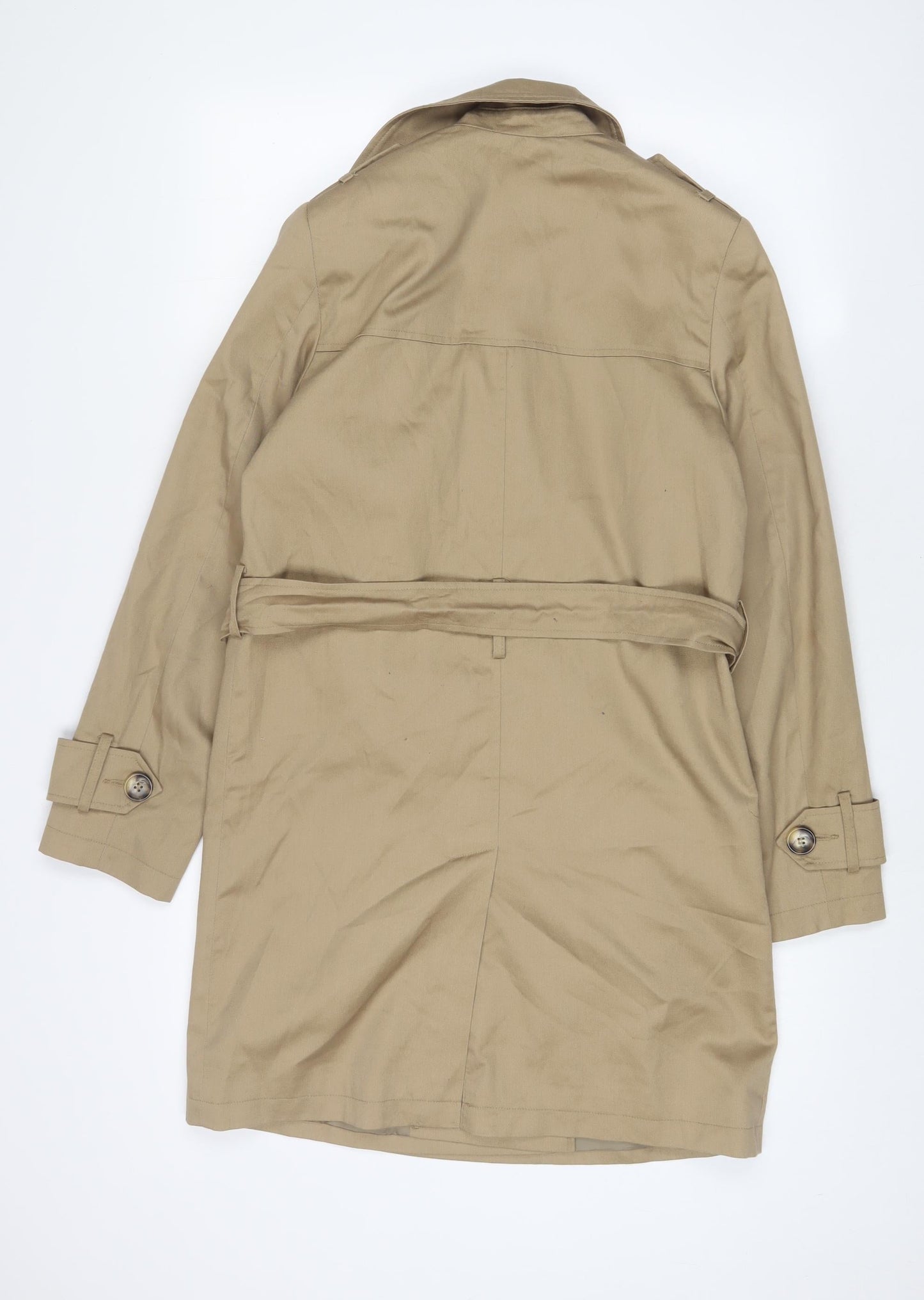 Womens UK Size 8 ASOS Beige Overcoat