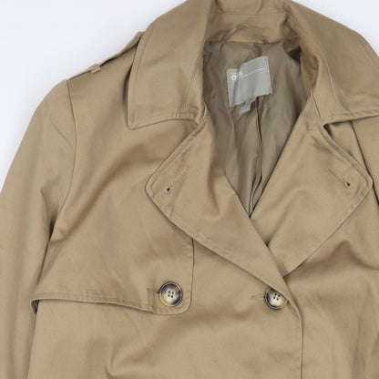 Womens UK Size 8 ASOS Beige Overcoat