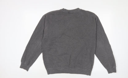 Topman Mens Grey Cotton Pullover Sweatshirt Size XS - Berlin