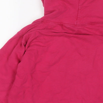 TIKTOK Girls Pink Cotton Pullover Hoodie Size 9-10 Years Pullover