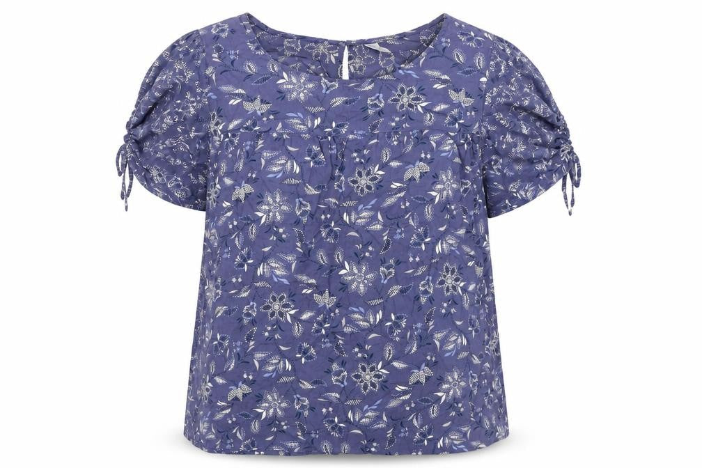 Womens UK Size 2XL Old Navy Blue Basic Button-Up
