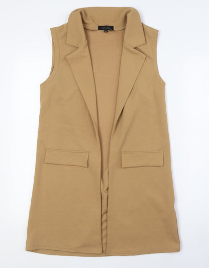 Womens UK Size 12 New Look Brown Gilet