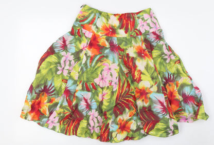 Womens UK Size S Zara A-Line  Skirt