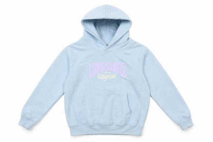 Longsands Girls Blue Cotton Pullover Hoodie Size S