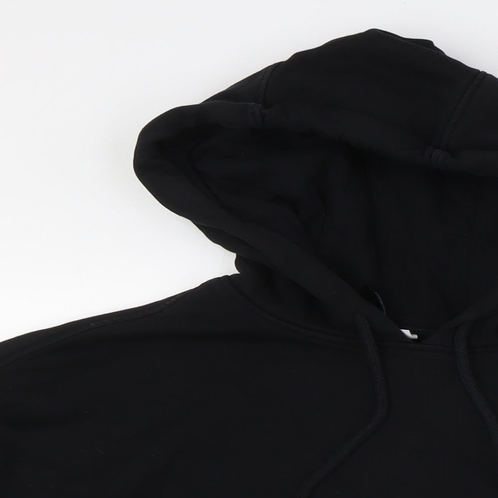 Mens UK Size M Divided by H&M Black Pullover Hoodie