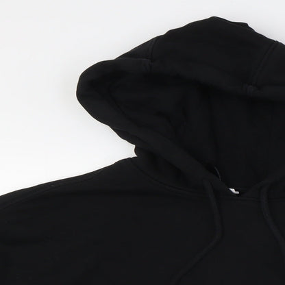 Mens UK Size M Divided by H&M Black Pullover Hoodie