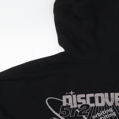 Mens UK Size M Divided by H&M Black Pullover Hoodie