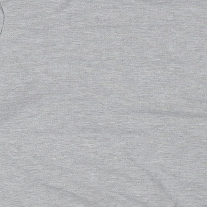 Warehouse Womens Grey Cotton Pullover Sweatshirt Size M - C'est La Vie