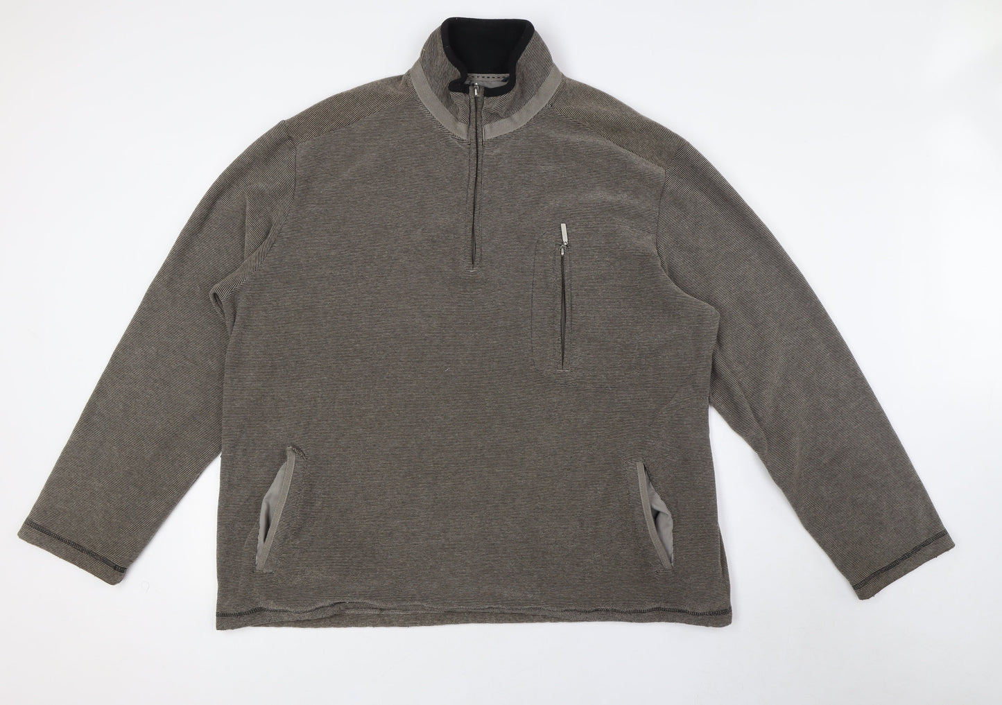 Mens UK Size XL Atlantic Bay Beige Pullover Sweatshirt