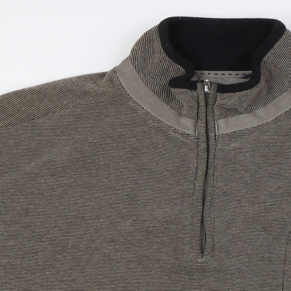 Mens UK Size XL Atlantic Bay Beige Pullover Sweatshirt
