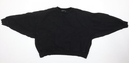 Womens UK Size 12 ASOS Black Pullover Sweatshirt