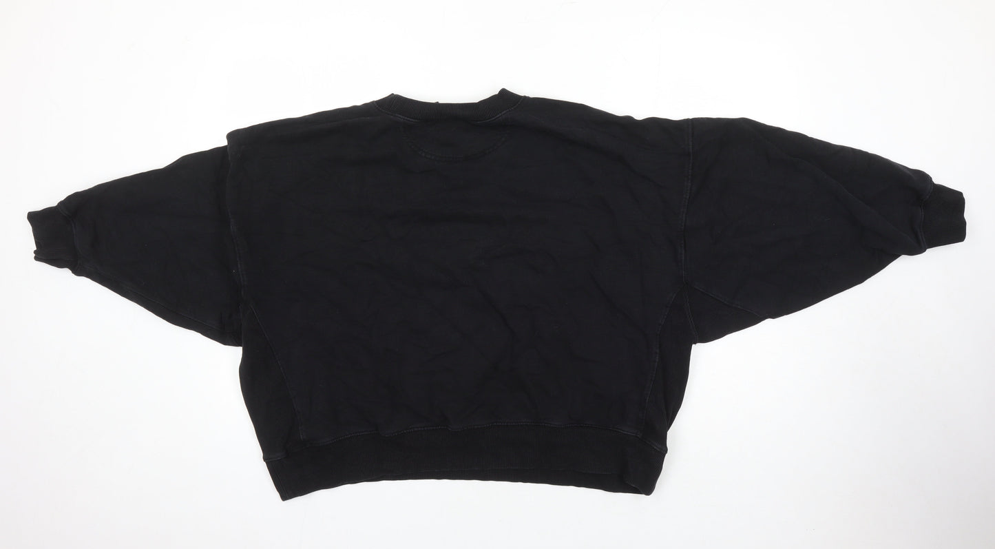 Womens UK Size 12 ASOS Black Pullover Sweatshirt