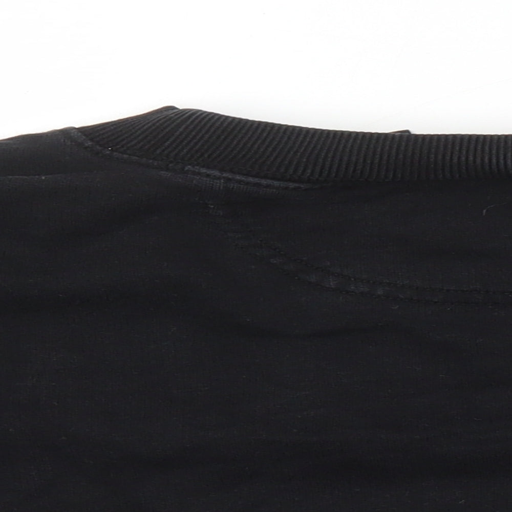Womens UK Size 12 ASOS Black Pullover Sweatshirt