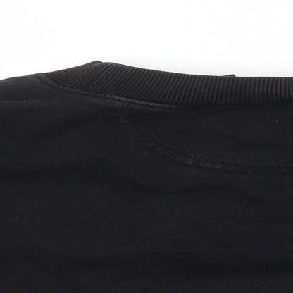 Womens UK Size 12 ASOS Black Pullover Sweatshirt