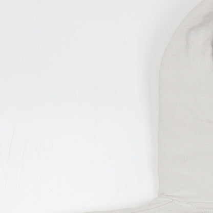 Zara Womens Beige Polyester Pullover Hoodie Size S