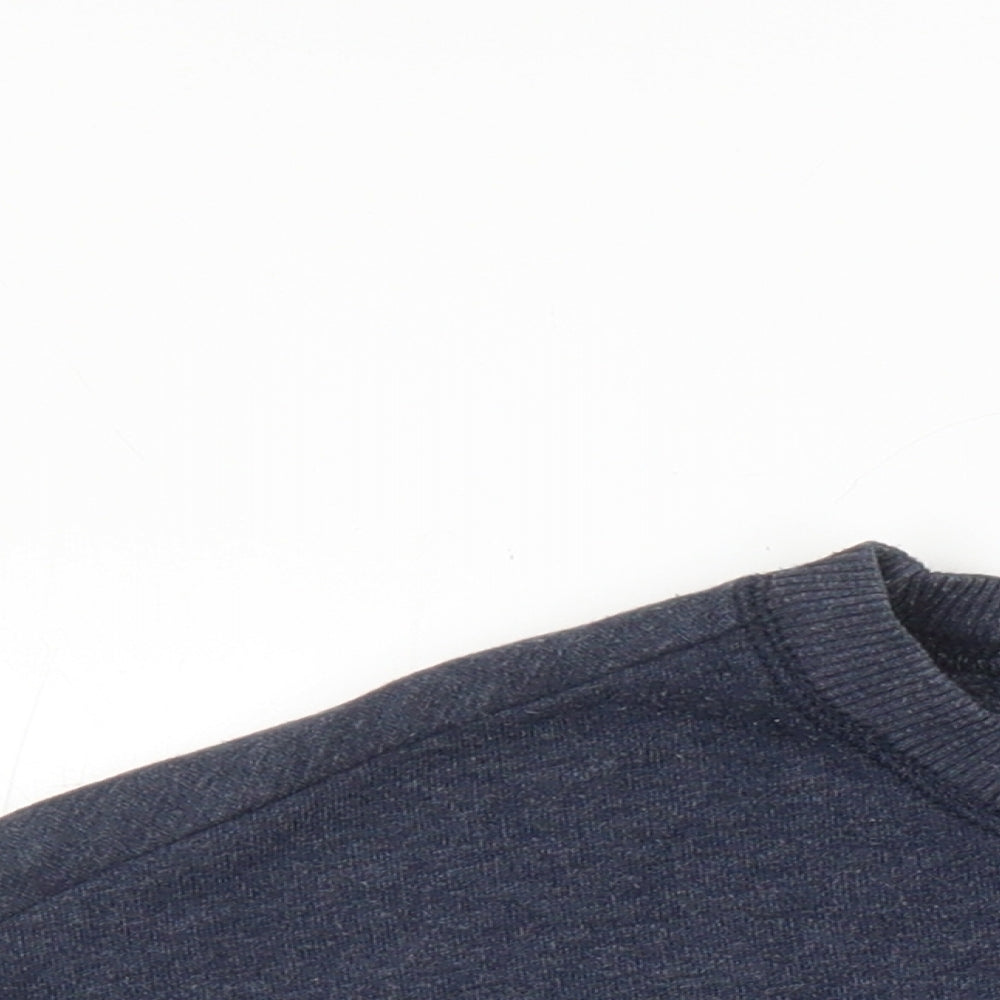 Hollister Womens Blue Polyester Pullover Sweatshirt Size XS