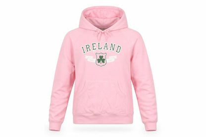 Lansdowne Womens Pink 100% Cotton Pullover Hoodie Size S - Ireland