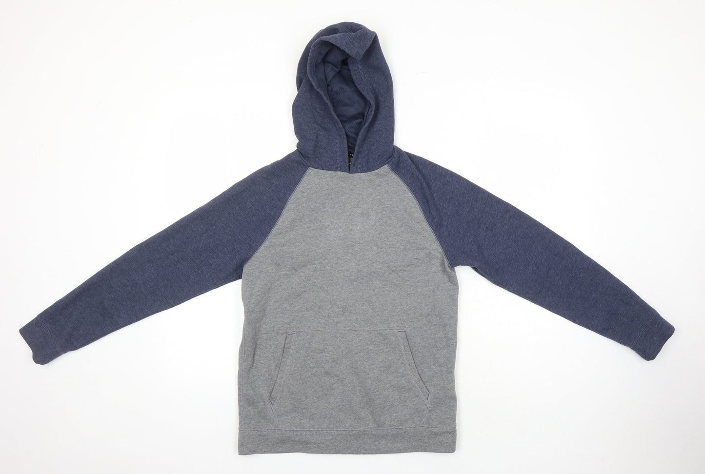 Tek Gear Boys Ivory Polyester Pullover Hoodie Size L