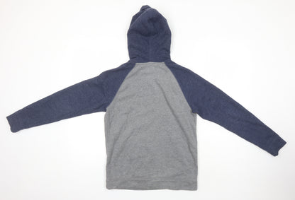 Tek Gear Boys Ivory Polyester Pullover Hoodie Size L