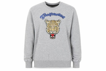Good For Nothing Womens Grey Cotton Pullover Sweatshirt Size XL