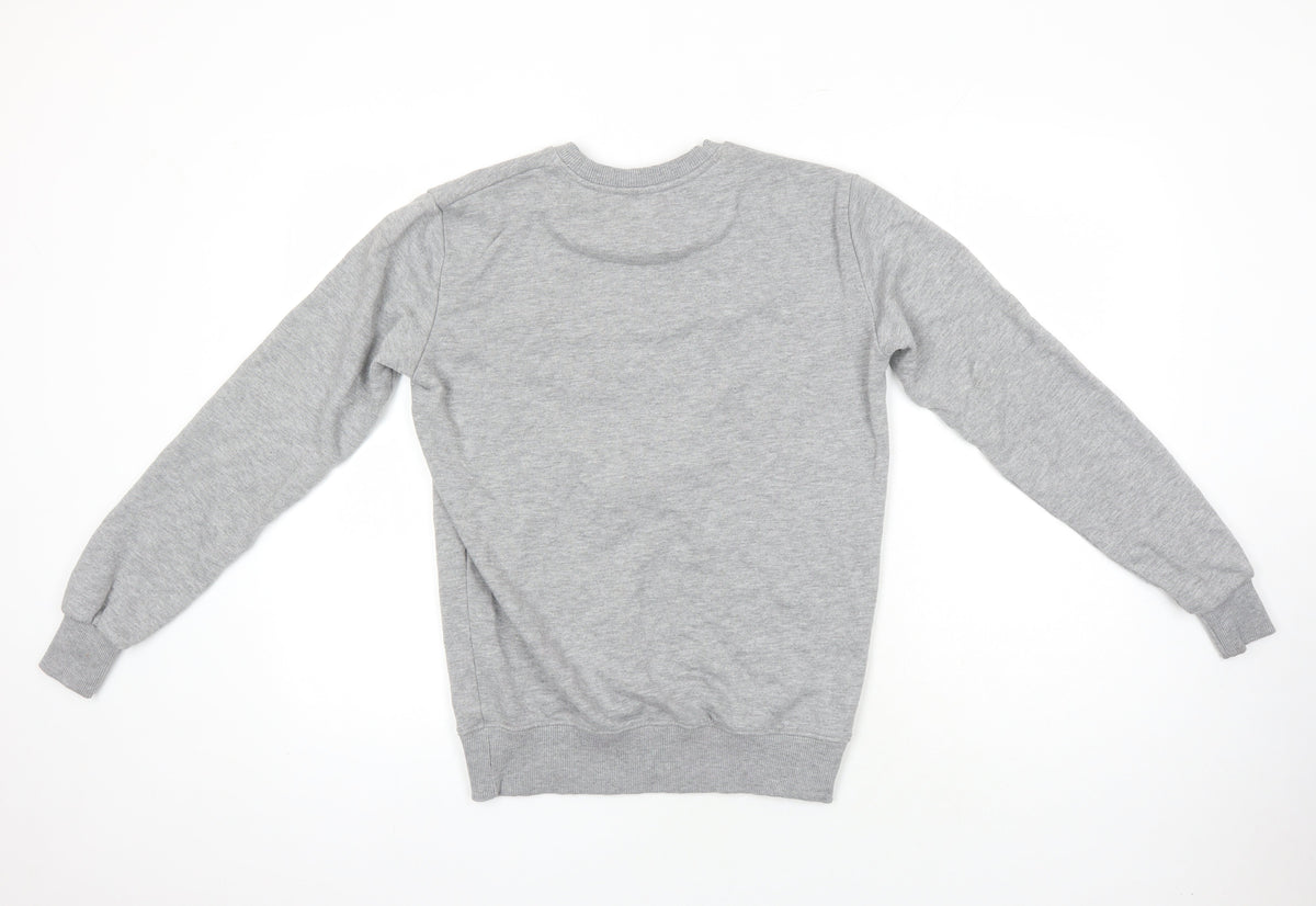 Good For Nothing Womens Grey Cotton Pullover Sweatshirt Size XL