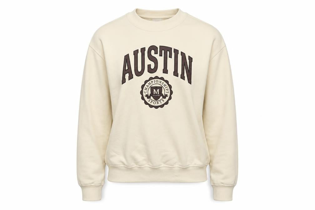 Womens UK Size XS H&M Beige Pullover Sweatshirt